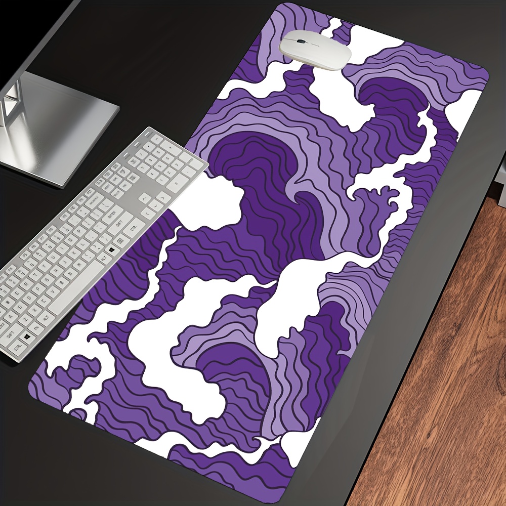 Purple and White Waves Art Des - Tradescantia Purple review and price